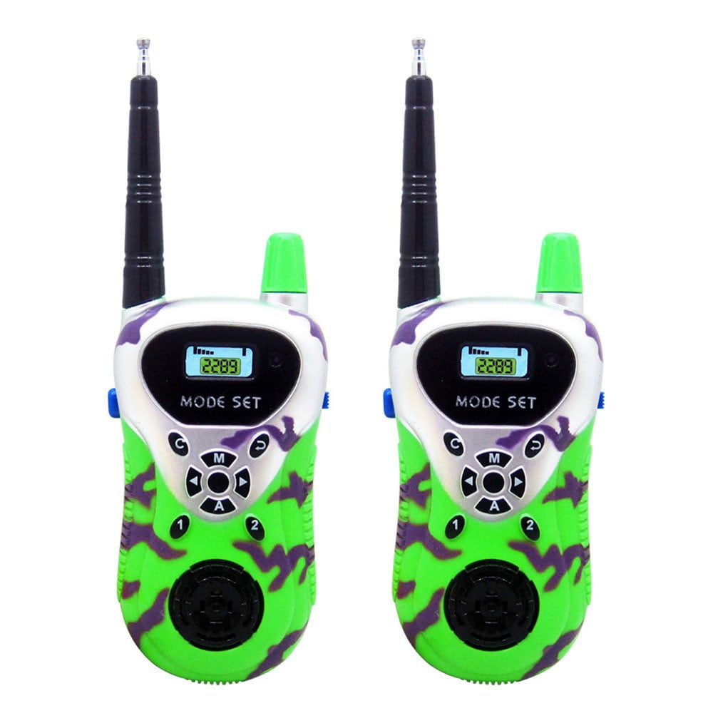 2Pcs Wireless Walkie Talkie Kids Electronic Toys Portable TwoWay Hot