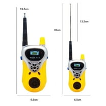 2Pcs Wireless Walkie Talkie For Kids, Electronic Toys Portable Two-Way Radio, Children's Educational Toys With Long-Range Communication, Suitable For Outdoor , Family