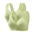 thumbnail image 1 of 2Pcs Womens Lace Bra Wireless Plus Size Shirts for Women Dressy Athletic Tops Women Loose Womens Summer Tops Dressy Casual 2025 Spring My Orders Placed Recently By Me My Account Size 36/80BC, 1 of 3
