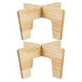 thumbnail image 1 of 2Pcs Wood Plant Stand Indoor/Outdoor for Plants, Large Size Planter Stand Holder,Sturdy and Stable Flower Pot Stand,Fits Most Size Flower Pots In Room(2 Pack), 1 of 10