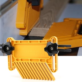 2Pcs Woodworking Feather Board Set Router Tables Saws Yellow Carpentry Aid Hand Tool Kit