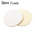 thumbnail image 1 of 2Pcs Wool Felt Polishing Pad Wheel for Glass Stainless Steel 7Inch, 1 of 8