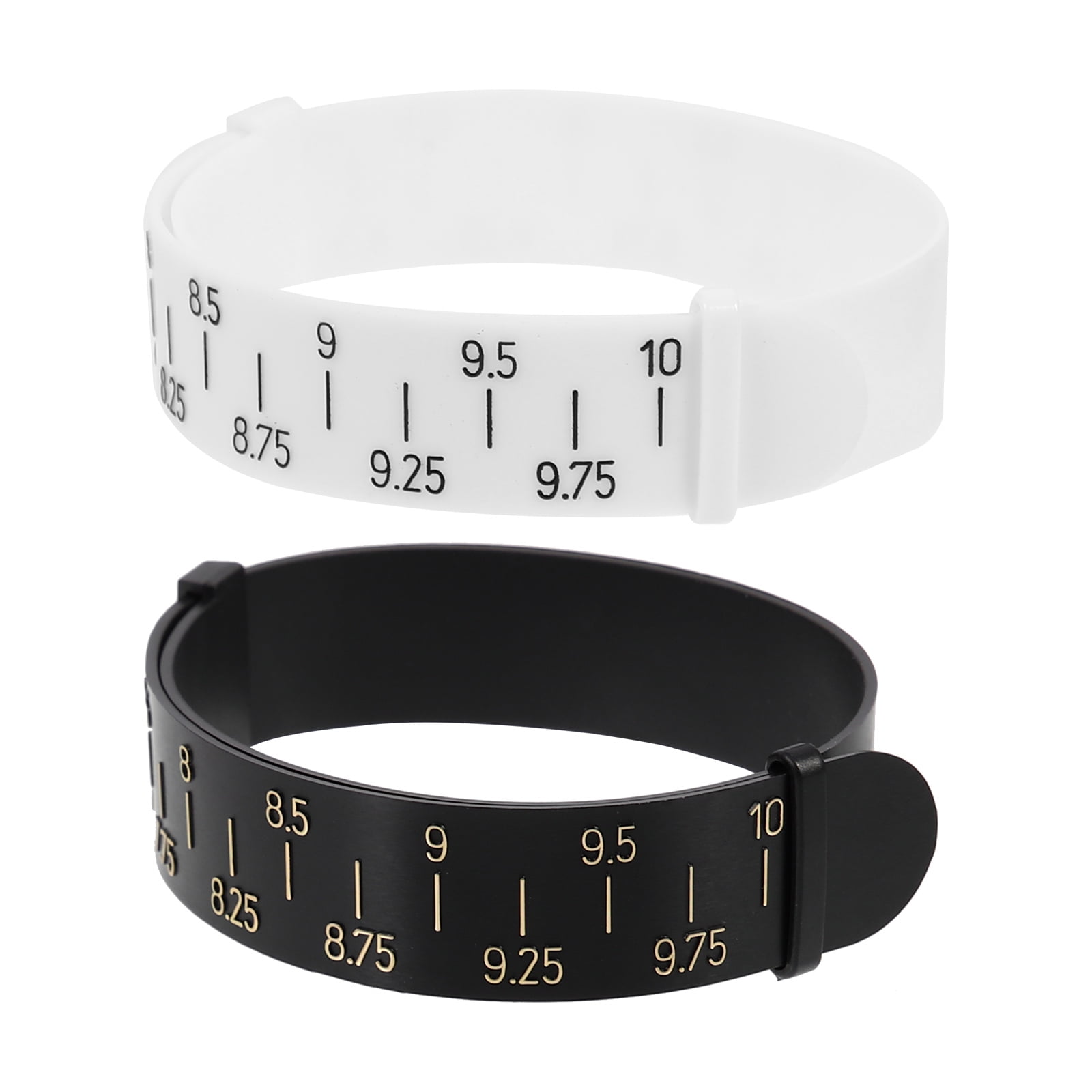 2Pcs Wrist Size Gauge Measuring Tools Bracelet Sizers Measurer Wrist