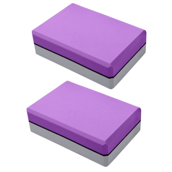2Pcs Yoga Blocks Eva Foam Blocks For Yoga Balance, Stretching, And Workout