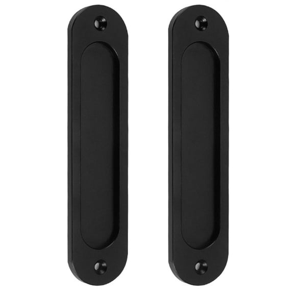 2Pcs Zinc Alloy Cabinet handle Hardware Wooden Door Push Pull Handles for Interior Glass Doors Easy Installation