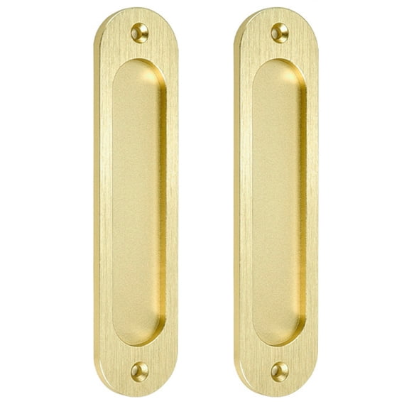 2Pcs Zinc Alloy Cabinet handle Hardware Wooden Door Push Pull Handles