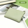 thumbnail image 1 of 2Pcs Zipper Coin Purse Wallet Small Portable Change Wallets for Women PU Clutch Travel Lightweight Storage(One Size,f), 1 of 3