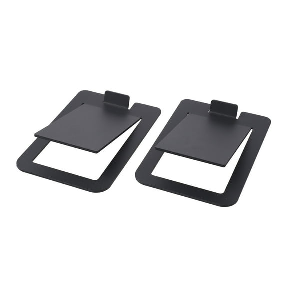 2Pcs for Desktop Speaker Stand Studio Speakers Support Bracket Metal Storage Holders