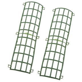2Pcs for Flowers Wall Arches Backdrop Bent Flower Grid Row Panels Holder craft for DIY Wedding Background Decor, 44x14cm