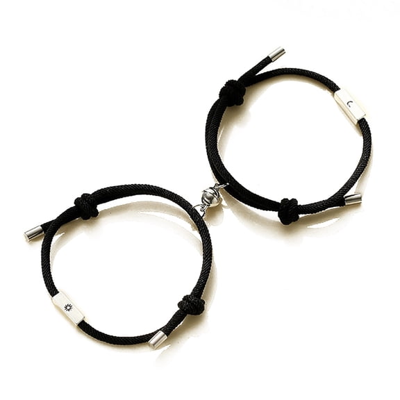 2Pcs for Sun and Lover Couple Distance Bracelet Lovers Jewelr