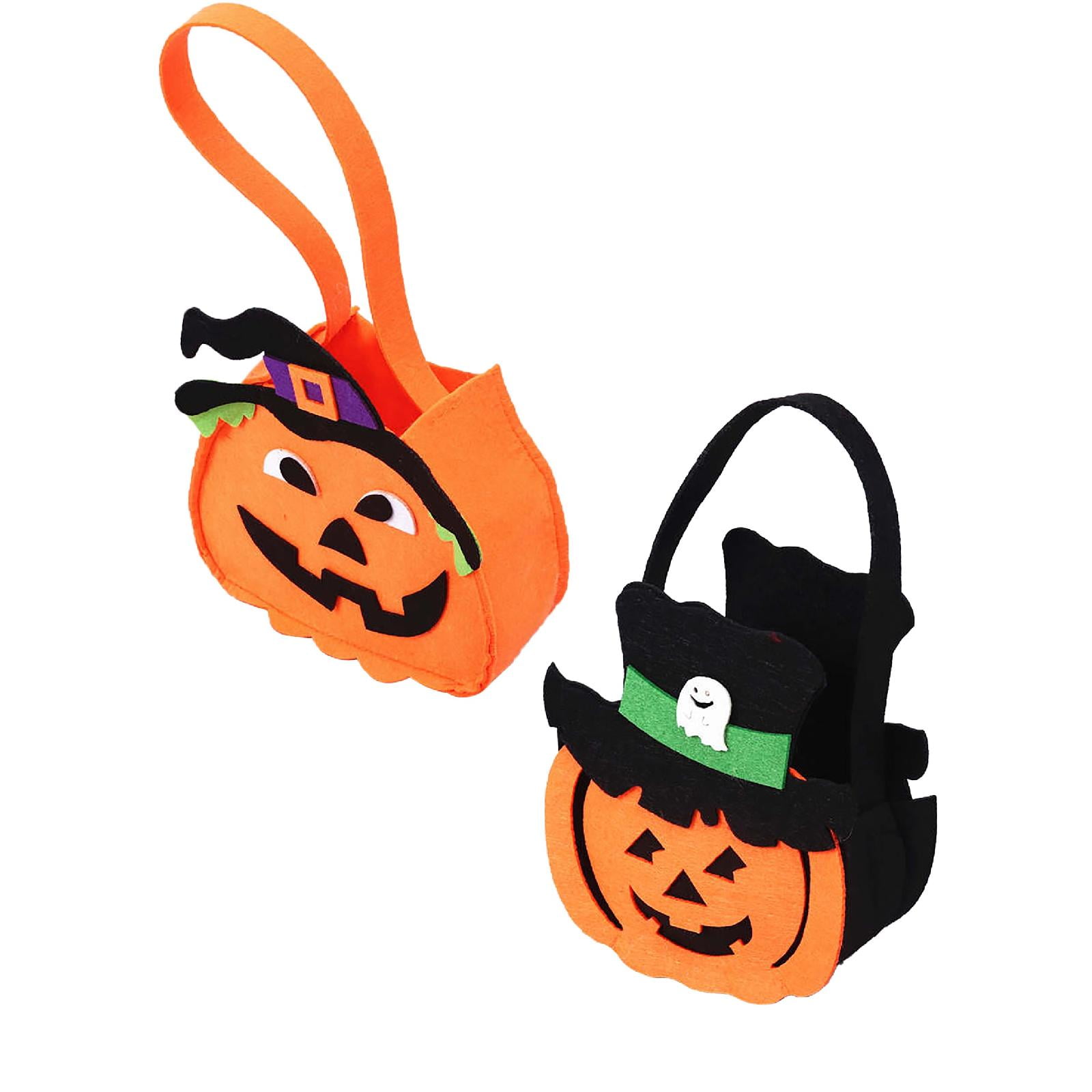 2Pcs gift bags assorted sizes ghost skull candy bowl food grade buckets