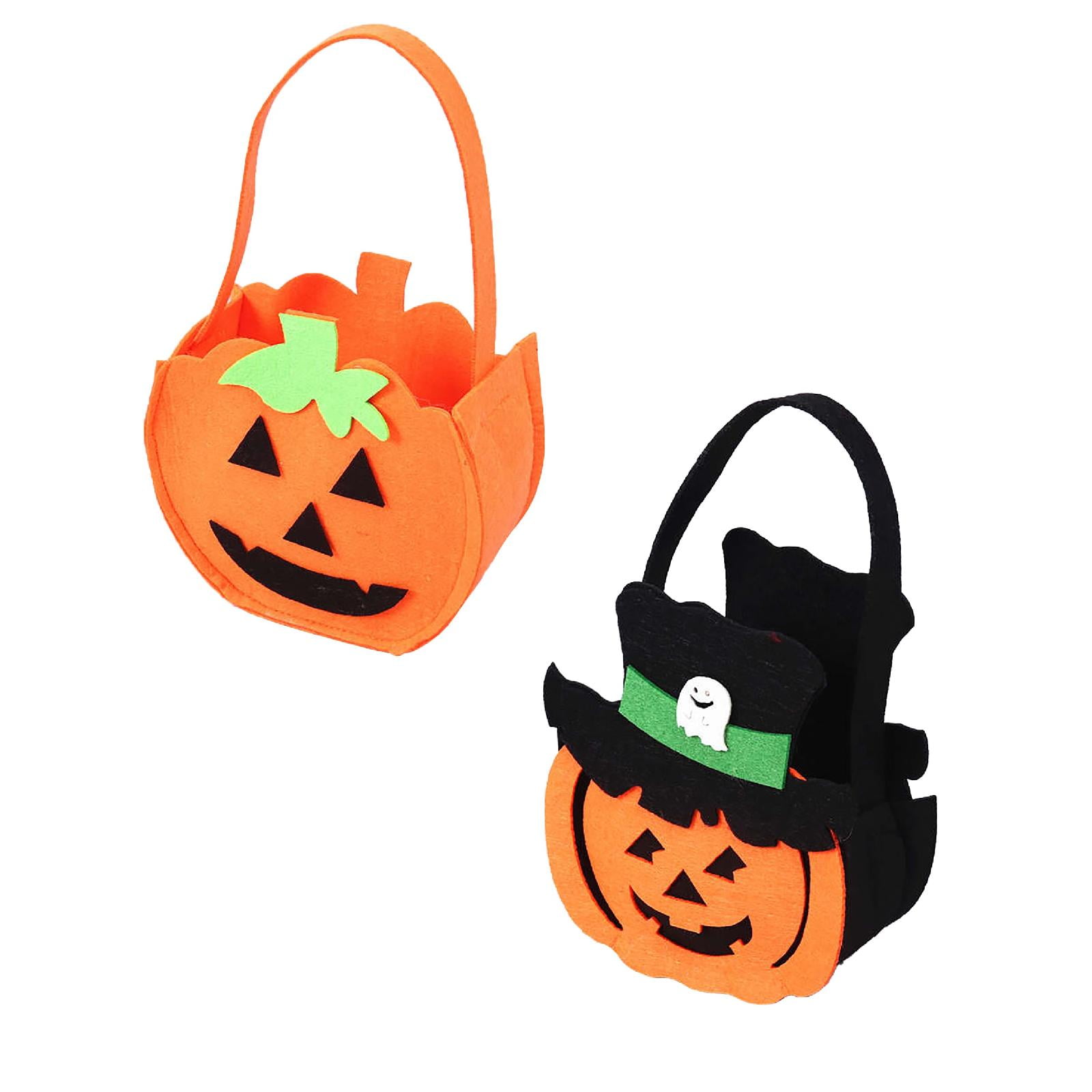 2Pcs gift bags small size halloween bowls food grade buckets snack for