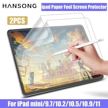 2Pcs iPad Paper Feel Screen Protector for Apple iPad 9.7 Air 2 3 4 5 10.5 10.9 2021 Pro 11 10.2 7th 8th 9th Gen mini 1 2 3 4 5 6 iPad 10.5 Pro Air 3
