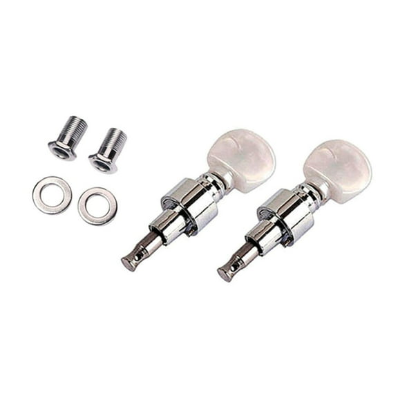 2Pcs Banjo Machine Head Tuning Tuner Peg Banjo Replacement Parts Banjo Tuning Pegs Tuners String Keys Banjo Tuning Kit