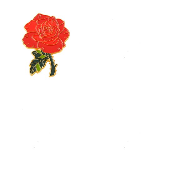 2Pcs py Enamel Pins Alloy Brooches Red 40.6x28mm for Backpack Clothes Accessories for making