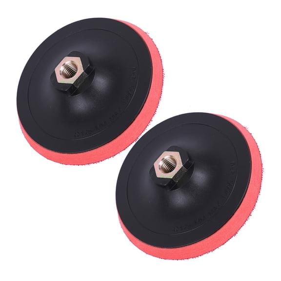 2Pcs/set 125mm Backing Pad Adhesive Backed Plate Abrasive Disk For Sander Angles Grinder Power Tool Crafting