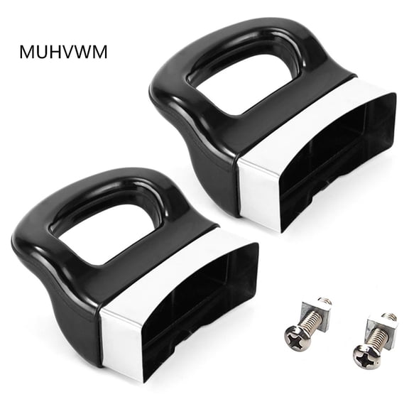 2Pcs/set Black Cookware Side Handle for Pressure Pan Cooker Steamer Sauce Pot Replacement Bakelite Handles One Hole