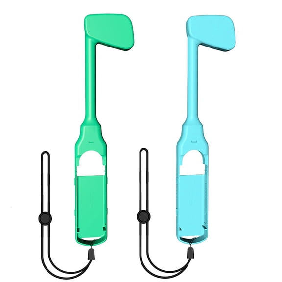 2Pcs/set Portable Detachable Clubs For Golf Super Rush for Switch Joypad Gaming