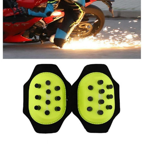 2PcsMotorcycle Riding Equipment Knee Pads Fancy Slider Spark Grinding Knee Bags