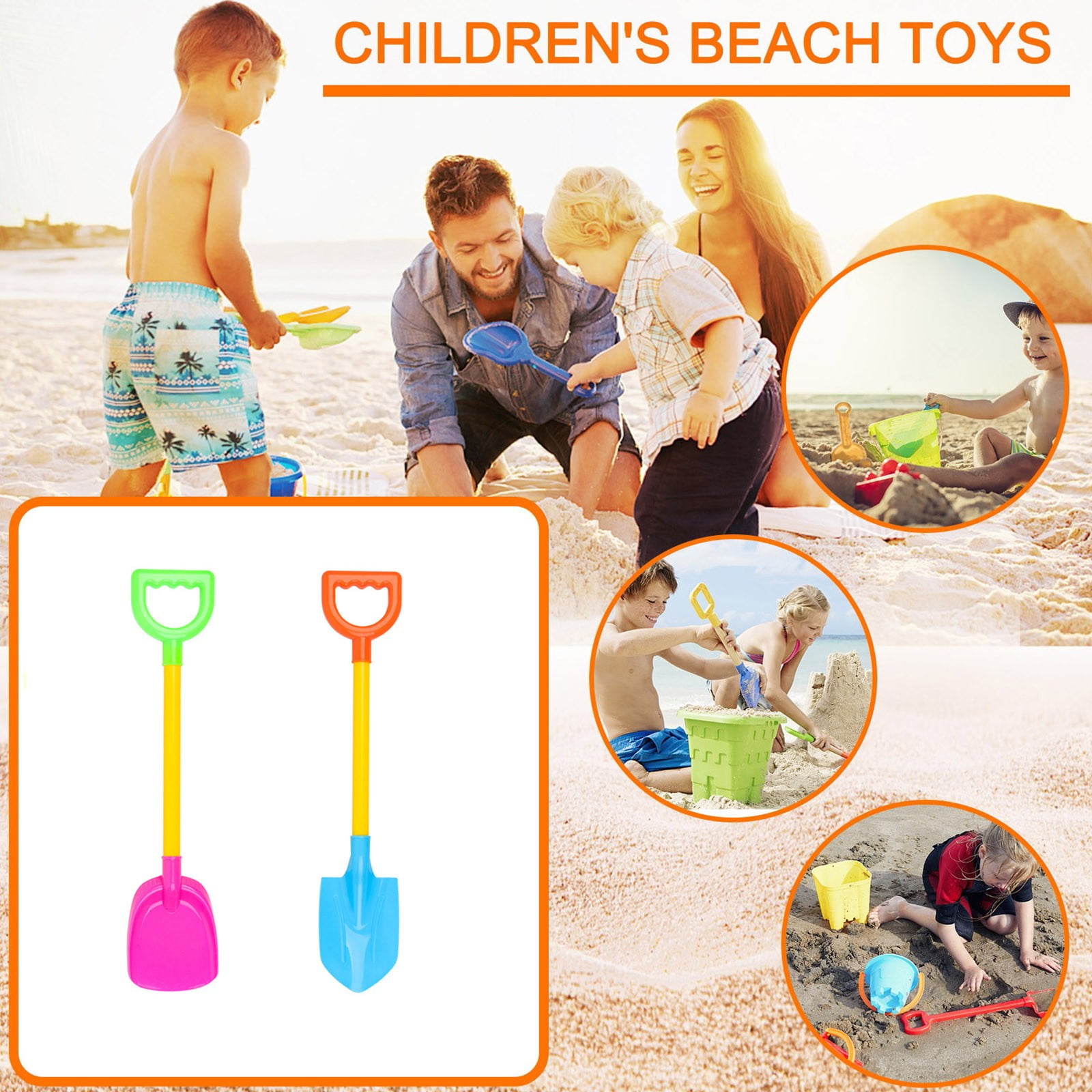 2Piece Beach Toy Sand Set Sand Play Sandpit Toy Summer Outdoor Toy