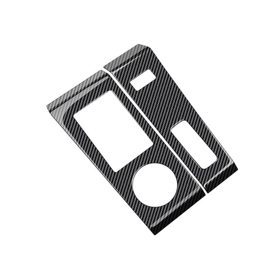 2Piece Car Center Console Shift Panel Cover Frame Sticker Decoration Parts Accessories For Mitsubishi Outlander 2022 2023 2024
