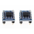 thumbnail image 1 of 2Piece OPA627 X2 Turn to Dual Op Amp OPA627 Single Op Amp to Dual Op Amp Module SMD to DIP, 1 of 8