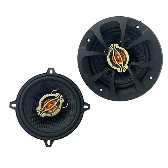 2Pieces 5Inch Highly Power Car Tweeter Speakers With 120W Peakness Output For Rich Bass And Clear Treble In Vehicles