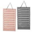 thumbnail image 1 of 2Pieces Belt Display Dustproof Durable Organizer Karate Belt Display Storage for Gray and Pink, 1 of 8