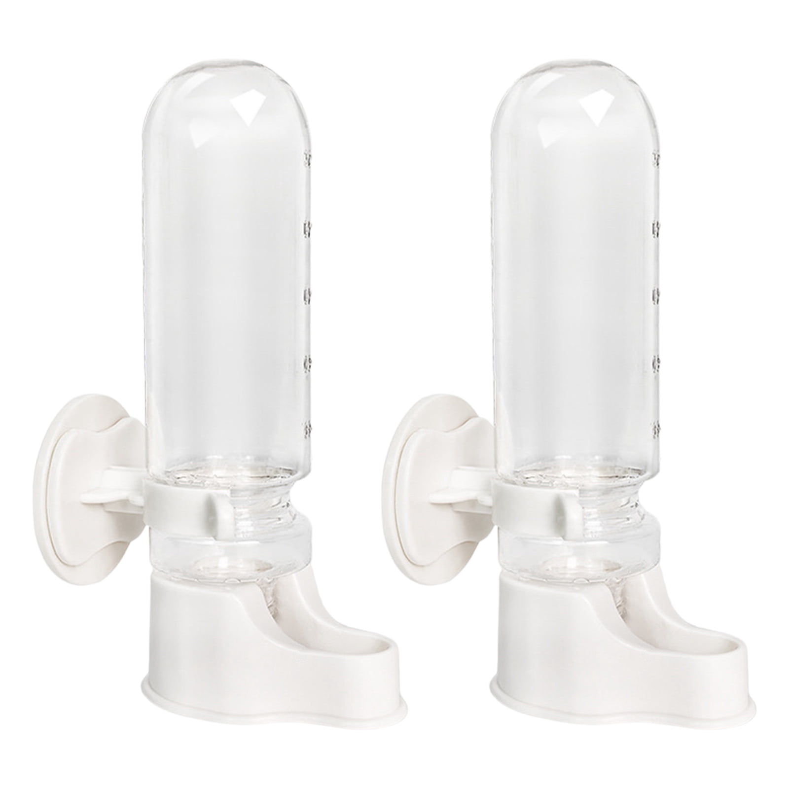 2Pieces Bird Cage Water Dispenser Automatic Gravities Waterer Bottle Photo Inspiration