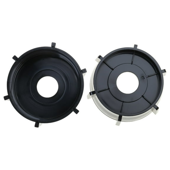 2Pieces Blender Replacement Part Plastic Texture Juicer Bottom Base