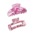 thumbnail image 1 of 2Pieces Color Hair Clip for Women Girls Bright Color Clip for Thick Thin Hair Perfect for Various Outfit, 1 of 9