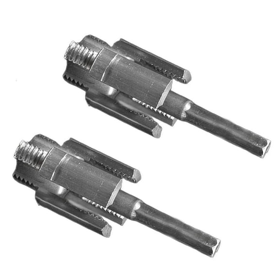 2Pieces Internal and External Water Pipe Threader Cutter Tool For 1/2" 3/4" PVC Plastic Pipe Plumbing Drilling Threading