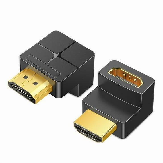 2Pieces Male To Female Adapter Connector Supports 4K UHD And 3D For ...