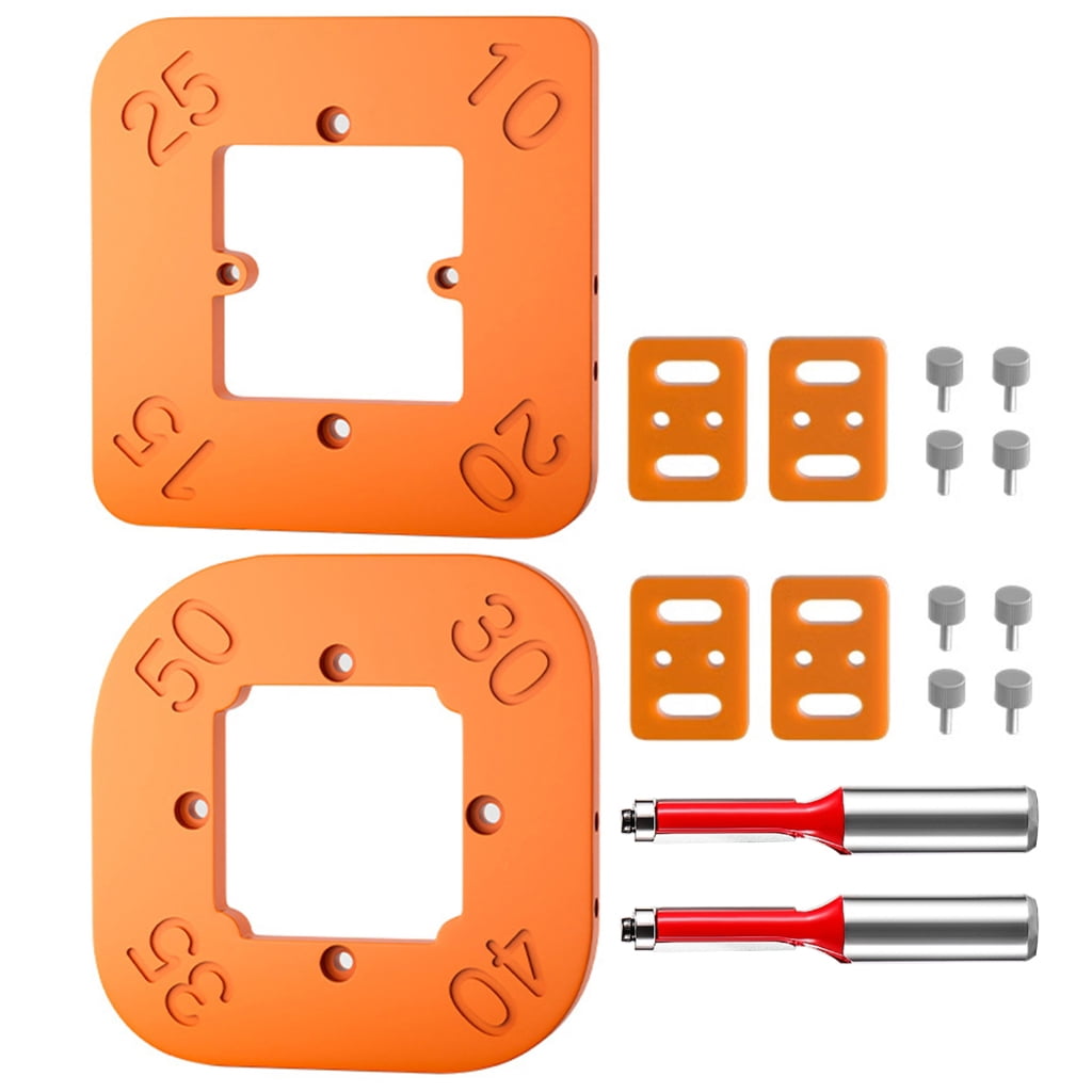2Pieces Multipurpose Round Corner Radius Jigs Router Templates for ...