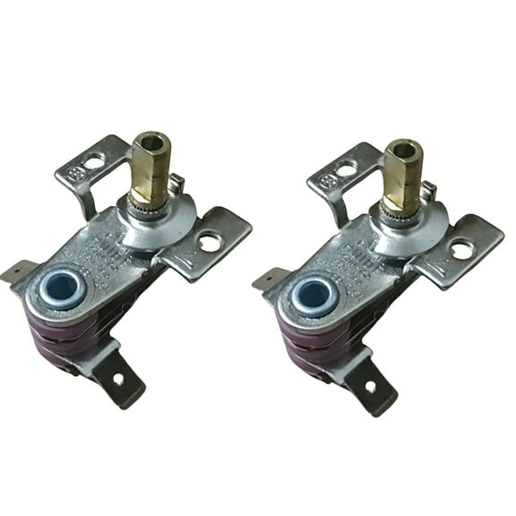 2Pieces Oven Temperature Regulator Kitchen Appliance Part Oven Thermostat Controller Replacement Part Oven Attachment