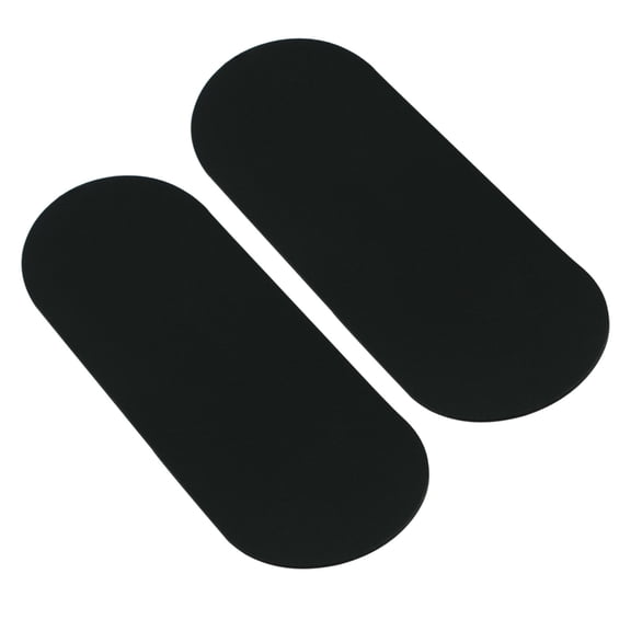 2Pieces Percussion Instrument Protectors Silicone Drum Edges Guards with Removable Backing Adhesive Silicone Texture