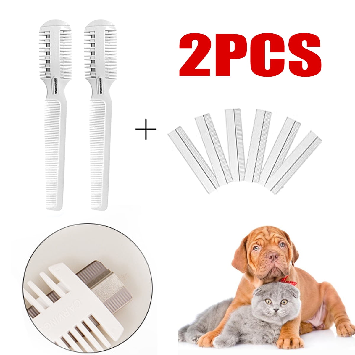 Pet best sale razor comb