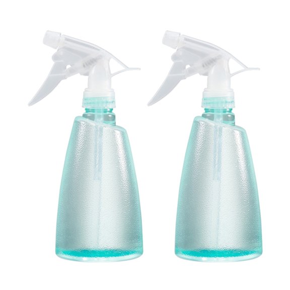 2Pieces Plastic Bottle Bulk Empty Refillable Bottles for Cleaning Solution Leak Proof Water Sprayer Bottle