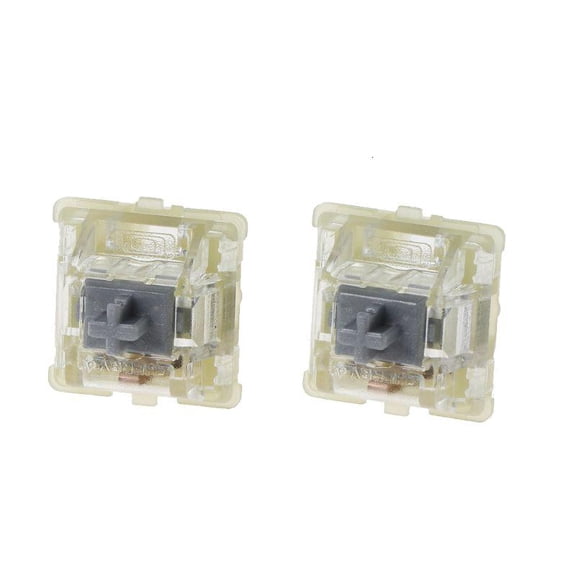2Pieces RGB SMD Switch for Backlit Mechanical Keyboard Linear Silver Switch 3Pin