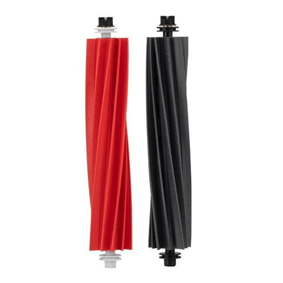 2Pieces Rubber Roller Brush Robot Vacuums Brush Multifuntional Brush Accessory Set Replacement Brushes for S8 S8+ Q8Max