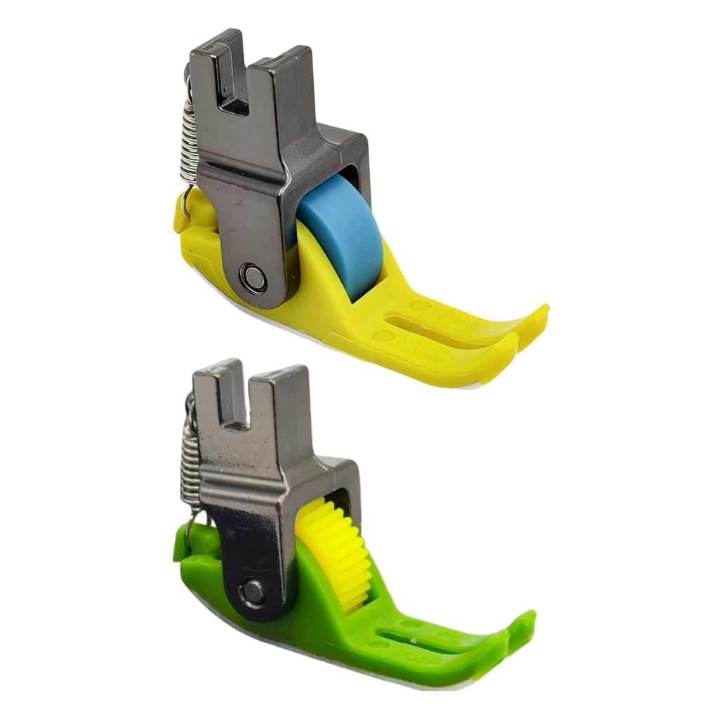2Pieces Sewing Machine Roller Presser Foot Replaceable Flat Car Roller ...