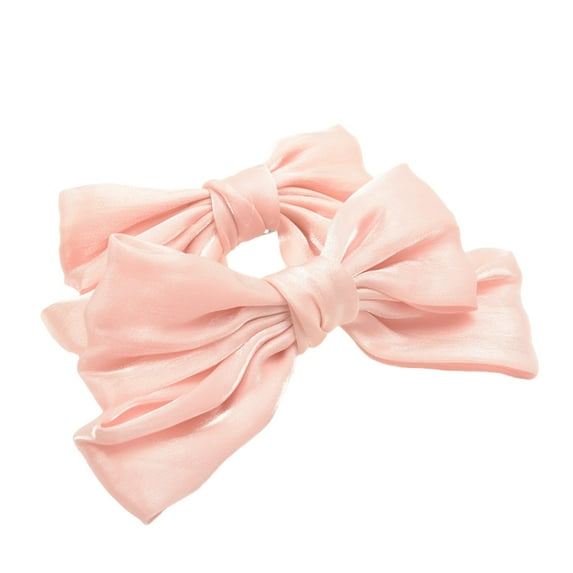 2Pieces Sheer Bows Tieback Clips Window Drapery Control Homes Essential