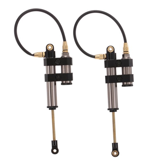 2Pieces Shock Absorbers for 1/10 Remote Control Car Model with Adjustable Negativity Pressure Systems Modified Kits