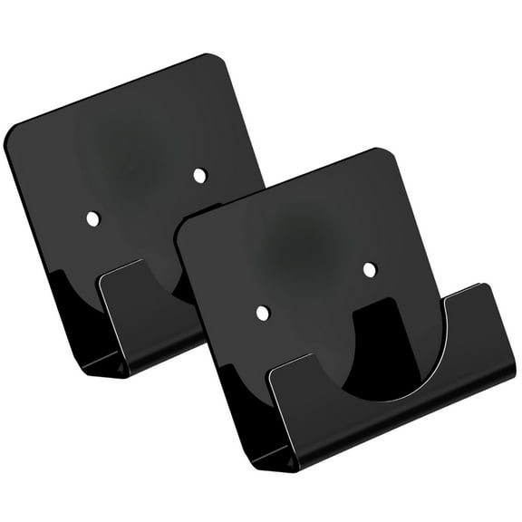2Pieces Shower Curtain Rod Retainer with Strong Adhesive Backing Daily Use