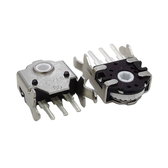 2Pieces Silver Green Gold Redness Cores TTC 8mm Mouse Encoders Mouse Wheel Decoders for GPROX Superlight 2 Mouse