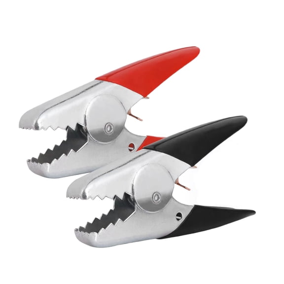 2Pieces Sturdy 600A Metal Clamps Portable for Automotive Jumpers Cables and Truck Charging Daily Casual Use