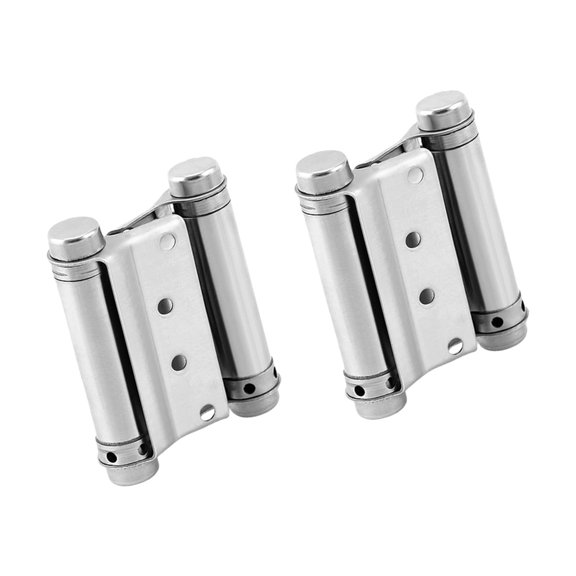2Pieces Sturdy Spring Hinges With 90 Degree Designs Positioning Function