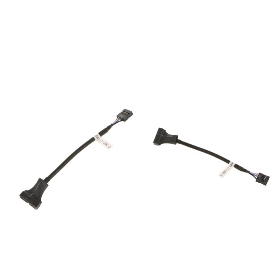 2Pieces USB 3.0 20-pin Header Male to USB 2.0 9-pin Female Adapter for Computer Host