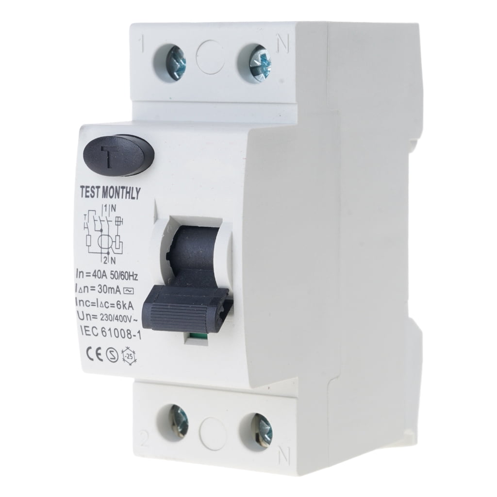 2Pin 40A Residual Current Circuits Breaker Residual Current Device Din ...