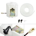 thumbnail image 1 of 2Pin Car Windshield Washer Reservoir Bottle Tank w/12V Pump Hose Jet Universal, 1 of 12